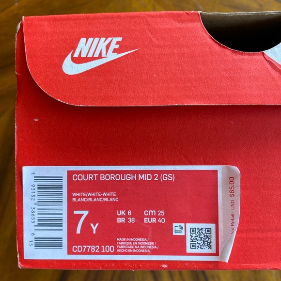 Nike Court Borough Mid 2 Sneakers - Picture 10 of 10